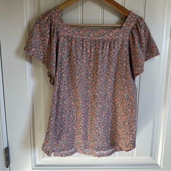 Loft women’s blouse small peach color - Picture 5 of 7